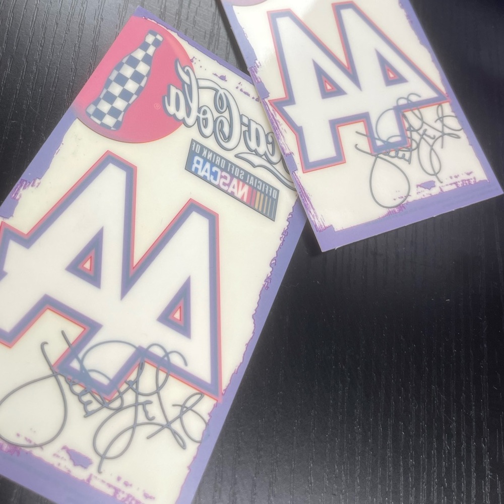 New Coca-cola NASCAR Kyle Petty number 44 car decal, sticker